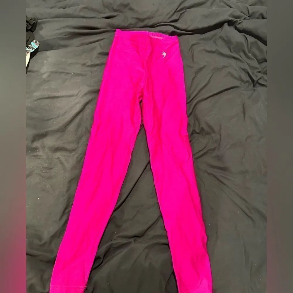 Hot pink leggings size XS/S